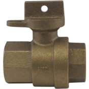 A.Y. McDonald 76101W  Ball Curb FNPT x FNPT - NL